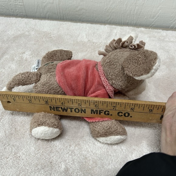 Sterntaler Germany Stuffed Animal Plush Musical NWT Emmily Donkey Wind Up Rare - Picture 10 of 10